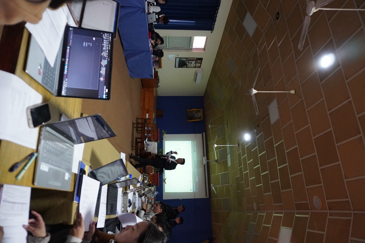 Leadership training session